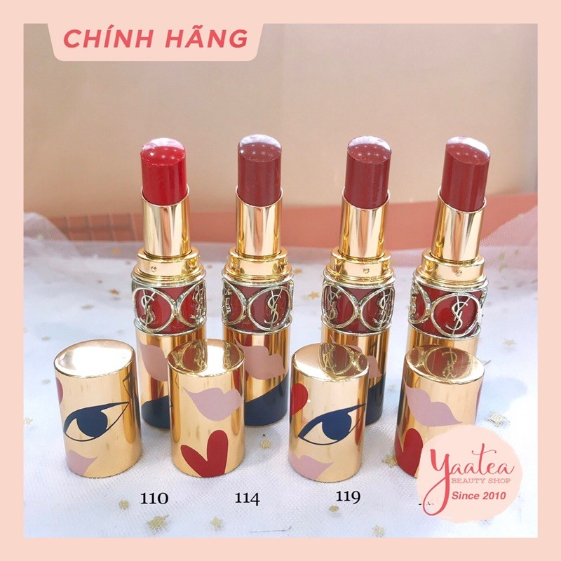 [ Limited Edition ] Son thỏi YSL Rouge Volupte Shine I Love You So Pop