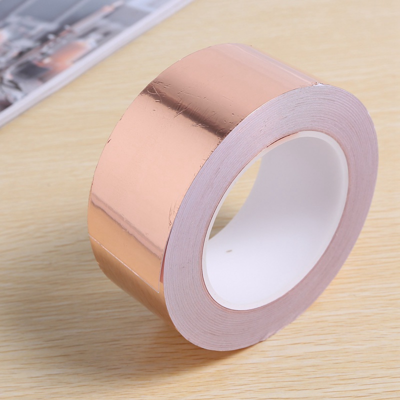 Cuộn Băng Keo Mạ Đồng 50Mmx30M Bảo Vệ Dây Đàn Guitar Điện