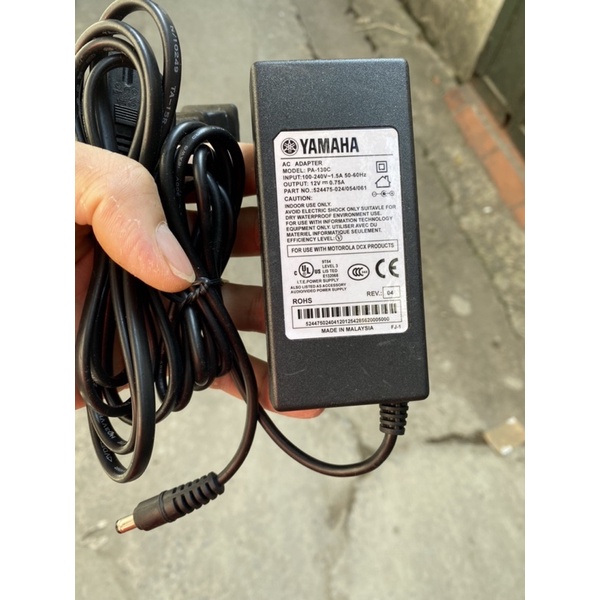 Dây nguồn đàn yamaha 12V 700mA/750mA chính hãng