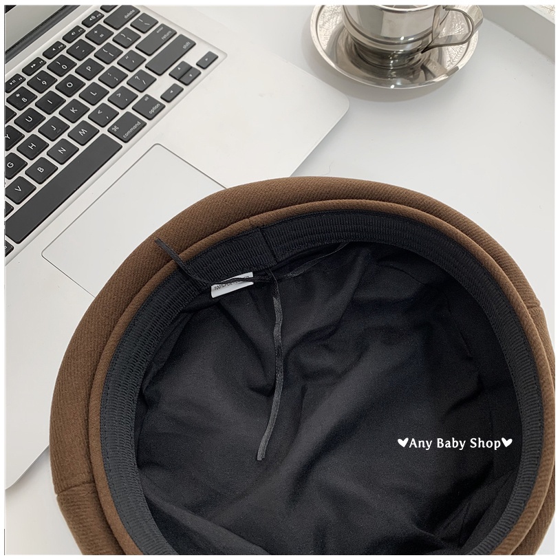 Nón mũ nồi -bánh tiêu hot hit đính trái tim sang chảnh nhiều màu xinh yêu (hàng có sẵn) ❣❣7