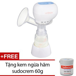 Máy hút sữa mẹ điện tử Unimom 871104 (Tặng kem hăm Sudo)