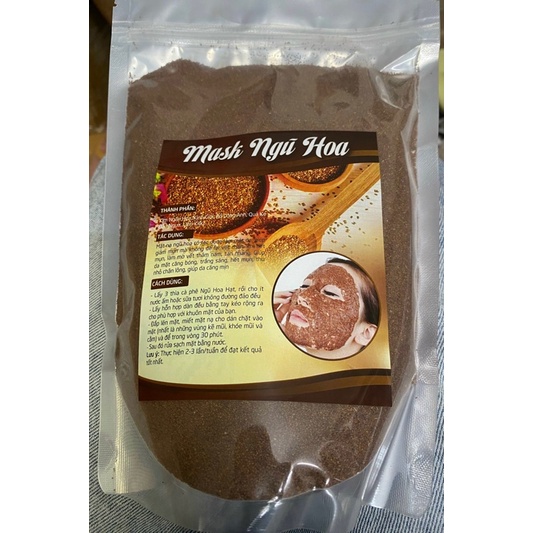 Bột Đắp Mặt Nạ Ngũ Hoa Hạt Nhỏ 800g
