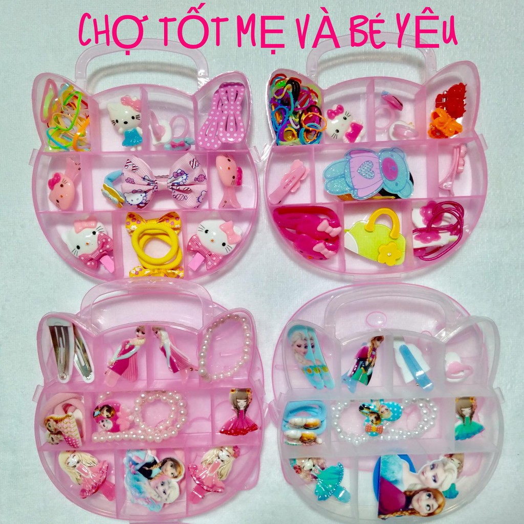 SET PHỤ KIỆN BÉ GÁI 10 MÓN