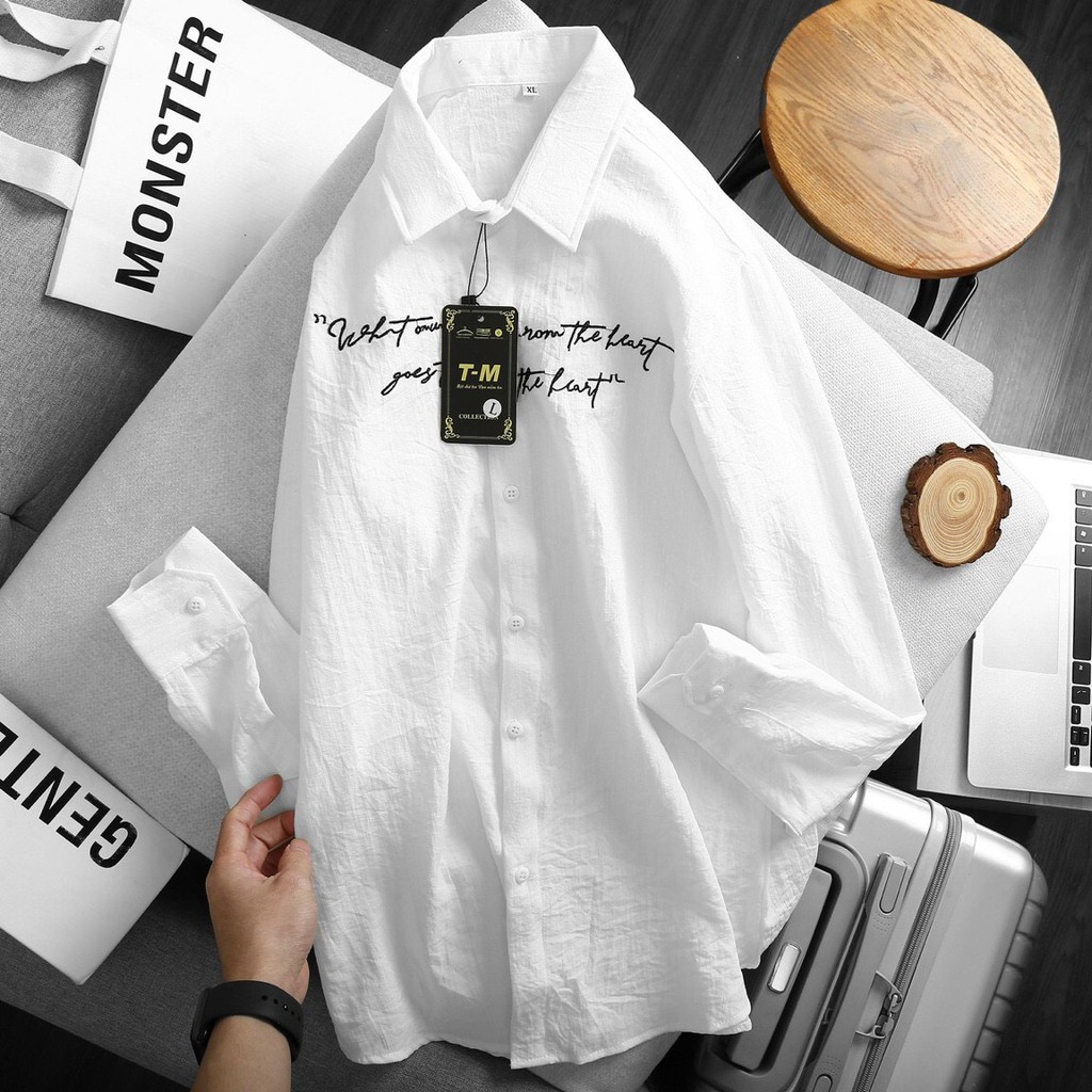 Áo sơ mi nam đủ 4 loại màu siêu dể phối đồ áo sơ mi nam dày dặn cao cấp | BigBuy360 - bigbuy360.vn