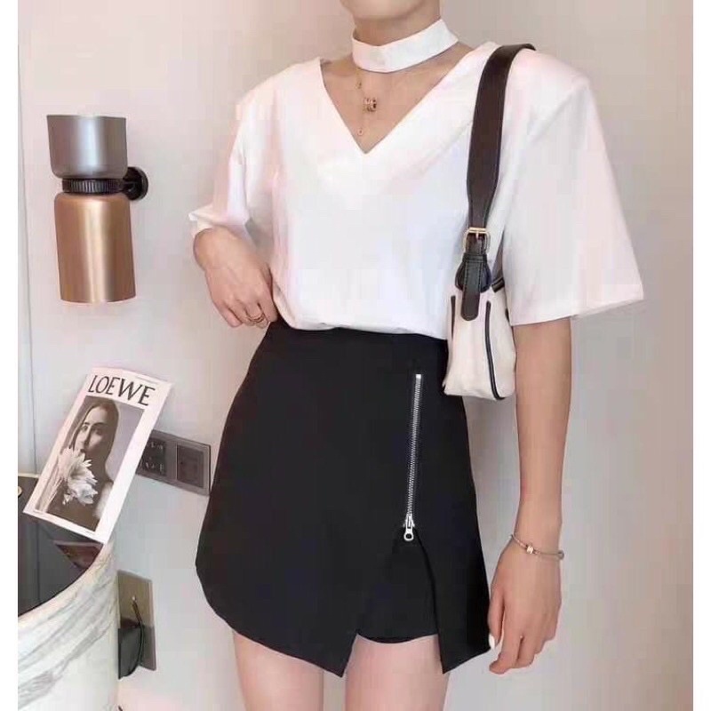 Chân váy xẻ tà 2 bên hàn quốc siêu hota