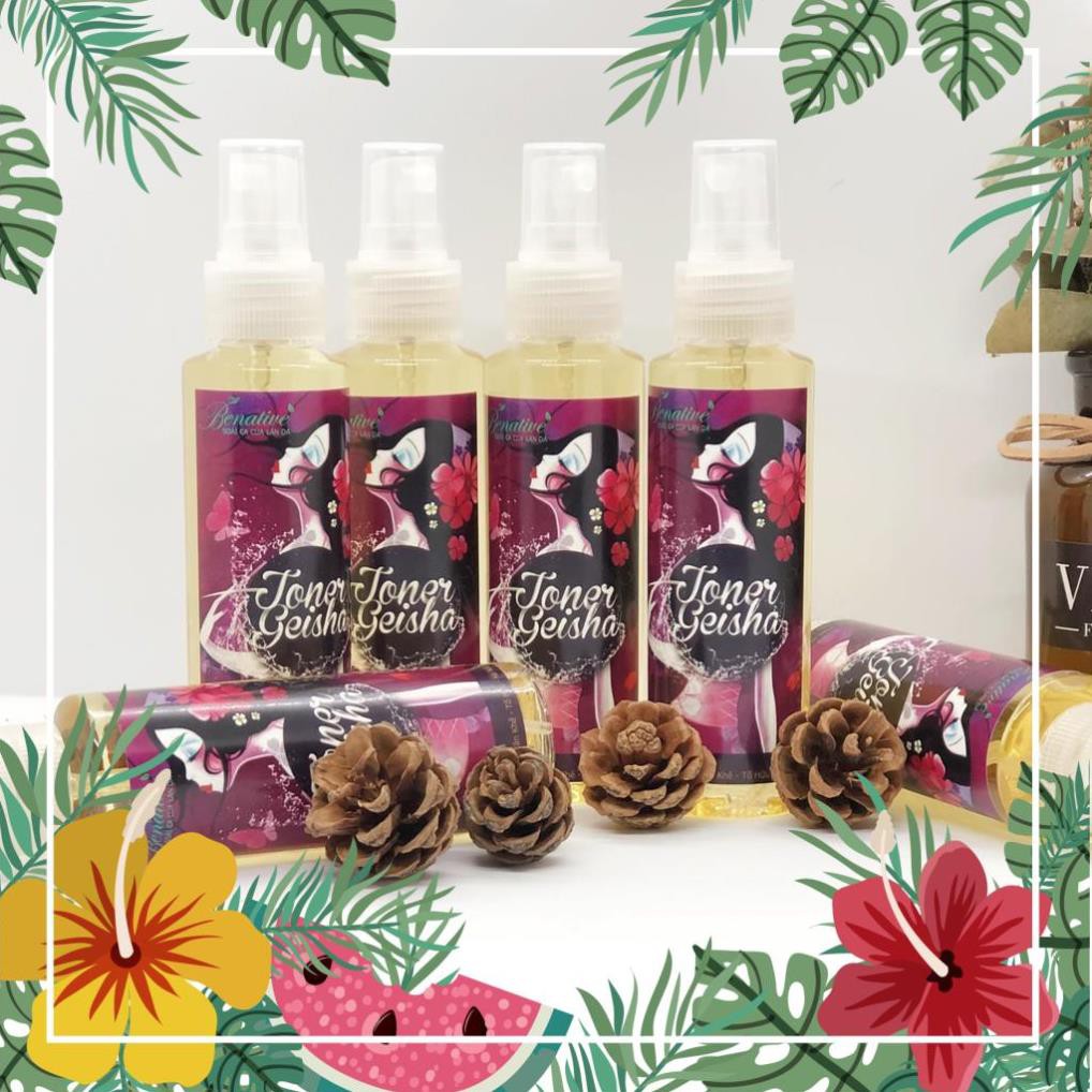 [HOÀN TOÀN THIÊN NHIÊN]Xịt Khoáng/Toner Handmade Geisha[HIỆU QUẢ - LÀNH TÍNH] | BigBuy360 - bigbuy360.vn