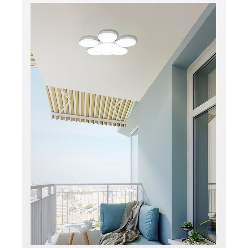 Đèn trần LICER thiết kế 3/ 5 cánh 280/ 150 bóng LED đui E27 tiết kiệm điện chiếu sáng cho gia đình