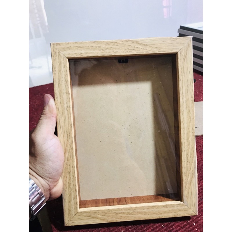 Khung hộp 3D mẫu 2 (lọt lòng khung 21x30, 25x25, 20x20, 15x21, 15x15)