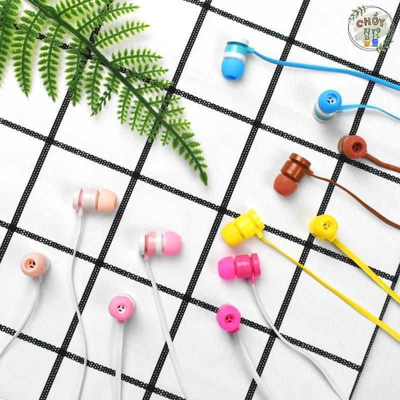 Tai Nghe Có Dây CHỒY GLB200 Có Mic Nhét Tai In-ear Chân Cắm 3.5mm Chơi Game Nghe Nhạc Chống Ồn