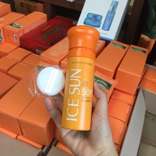 Xịt chống nắng icesun nature republic