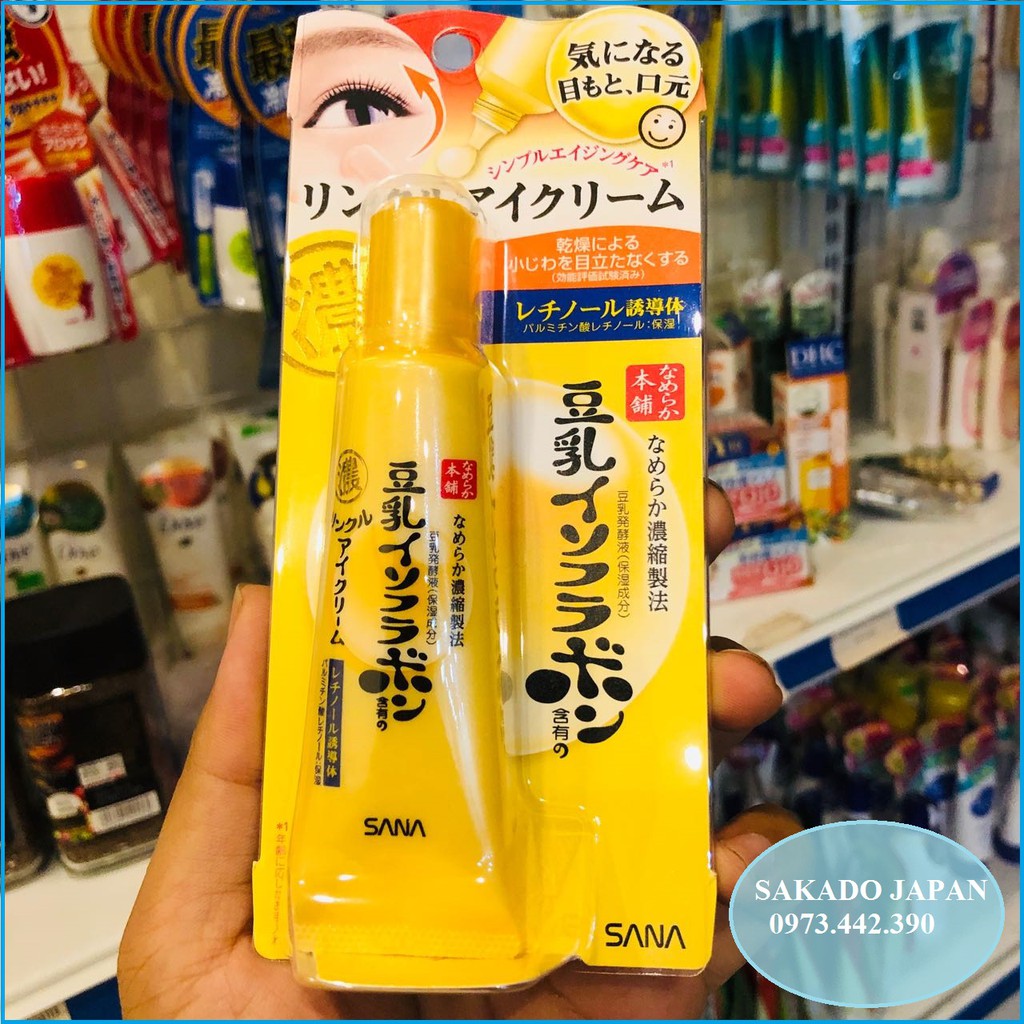 Kem Trị Bọng Mắt Sana Nhật Bản