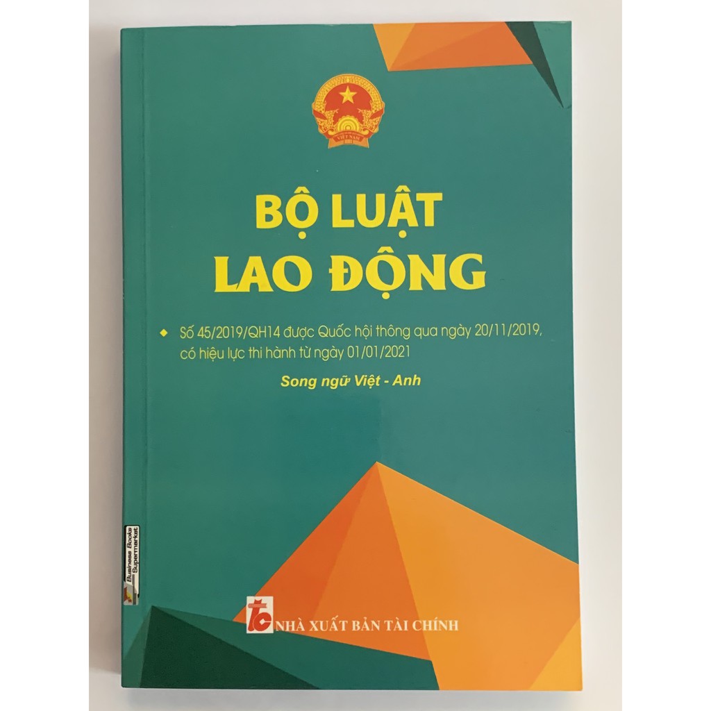 Sách - Bộ Luật Lao Động Song Ngữ Việt - Anh