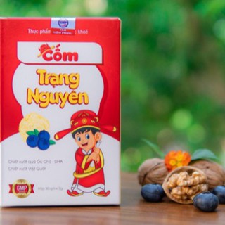 Cốm Trạng Nguyên – Hỗ trợ giảm tăng động, mất tập trung, tăng cường trí não cho trẻ thông minh, phản xạ nhanh (30 gói)