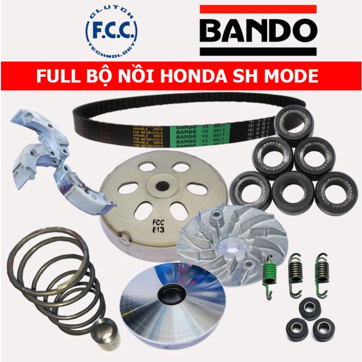 Full Bộ Nồi Trước Và Sau Honda SH Mode