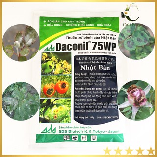Thuốc trừ bệnh phấn trắng hoa hồng DACONIL 75WP 100g