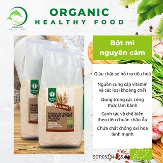 Bột Mì Nguyên Cám Hữu Cơ 1kg ProBios - Organic WholeMeal Wheat Flour