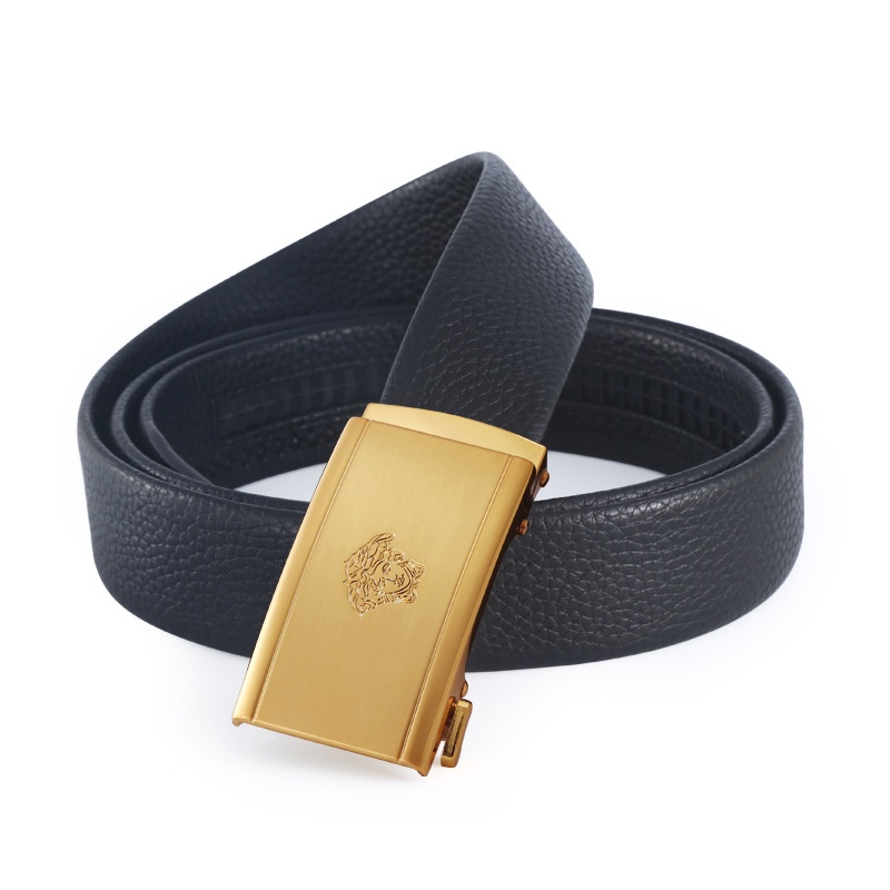 Thắt lưng nam cao cấp-3 lớp-khóa CÀI L50551  - DA THẬT-BH 24 tháng