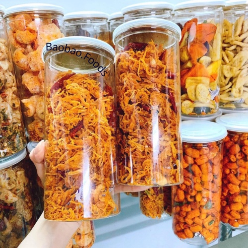 Khô heo cháy tỏi 🐷 HEO SẠCH 🐷 Lợn cháy tỏi xé dai dai, Đồ ăn vặt Baobao.foods | BigBuy360 - bigbuy360.vn