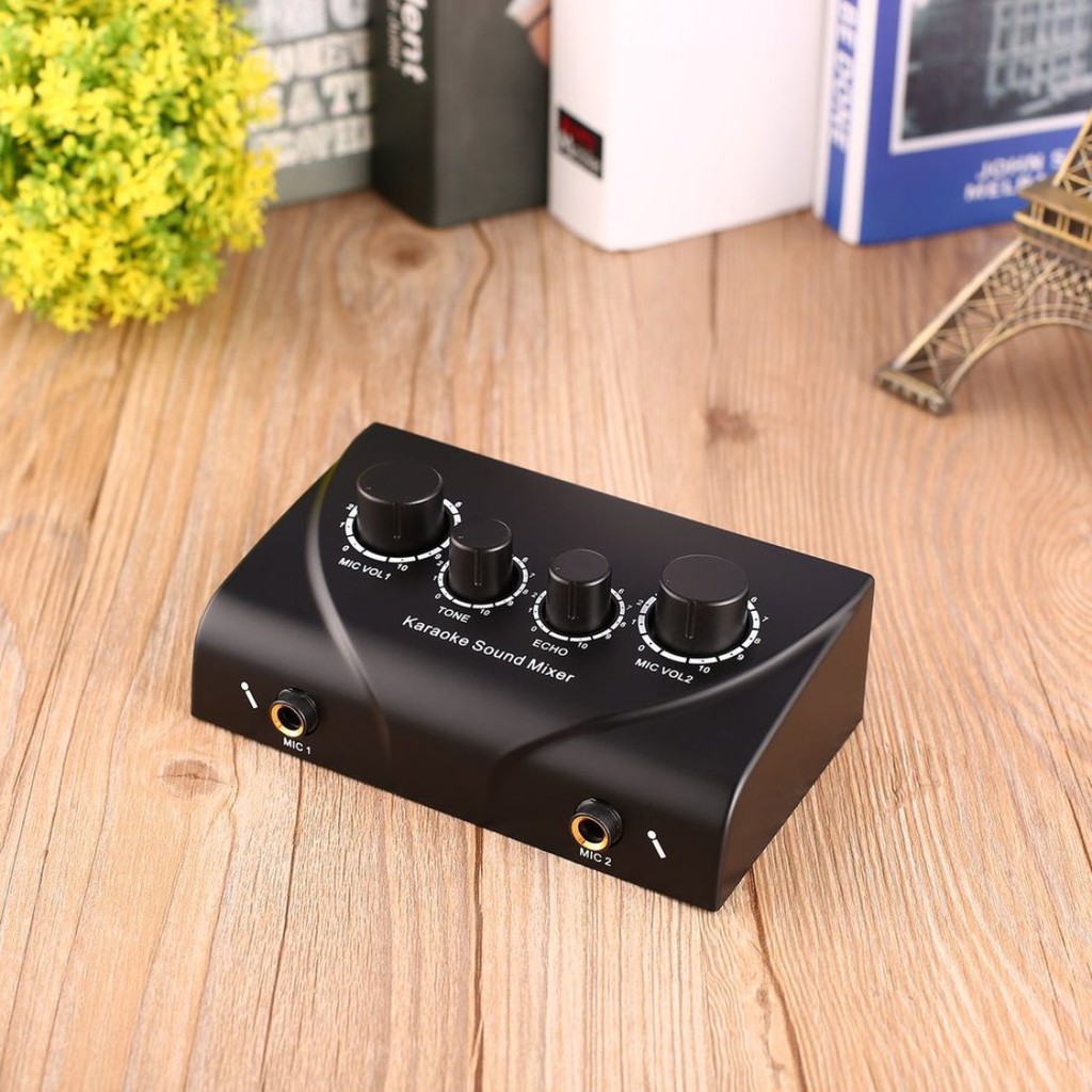 Thiết bị trộn âm kỹ thuật số mini cho hệ thống karaoke