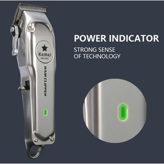 Tông Đơ Cắt Tóc Tích Hợp Pin Lithium-ion Cao Cấp Kemei KM-1997