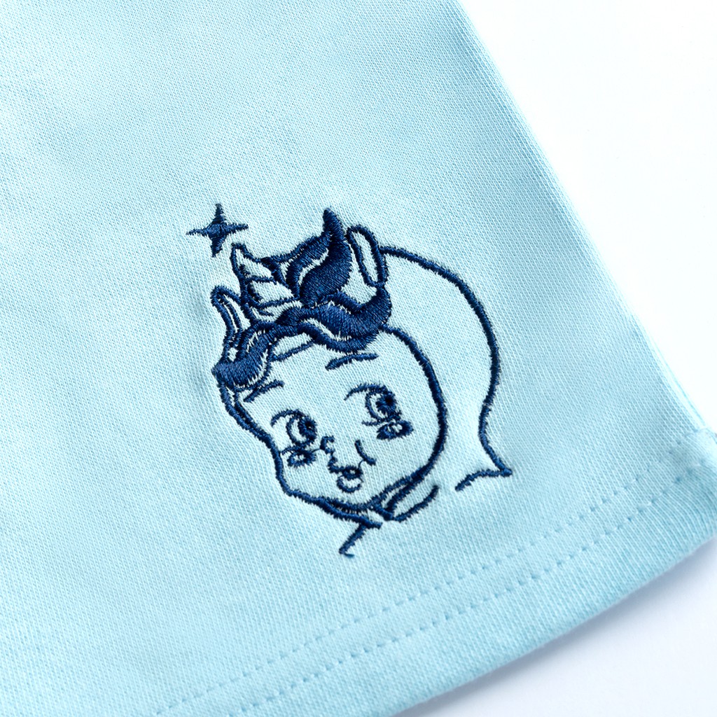 UPZ Quần Shorts Thun Thêu Unicorn Babe (4 Màu)