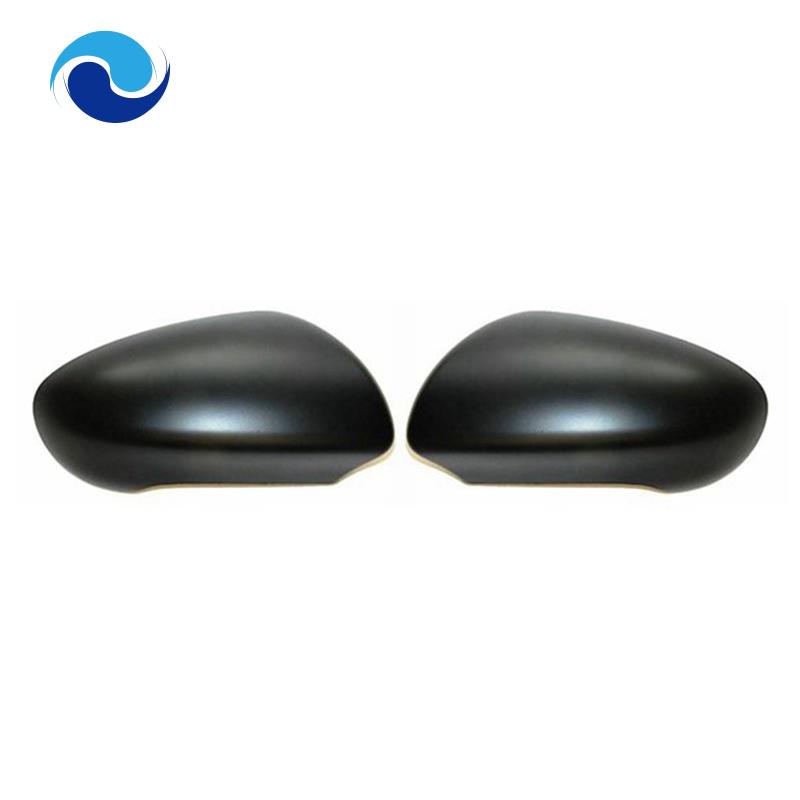 1 Bộ Ốp Gương Chiếu Hậu Bên Ngoài Bằng ABS Màu Đen Cho Nissan Qashqai 07-14