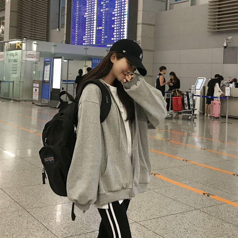 Áo Khoác Cardigan Mỏng Dáng Rộng Thời Trang Xuân Thu Cho Nữ