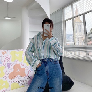 SƠMI ORIGINALITY OVERSIZE SỌC