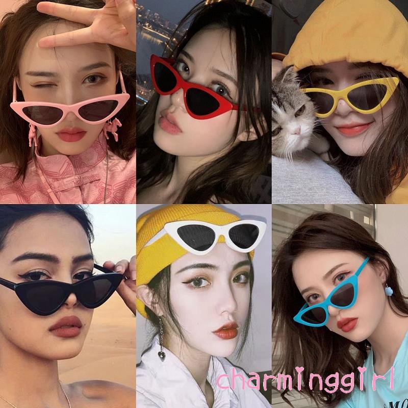 Kính mát gọng hình tam giác phong cách thể thao thời trang cá tính