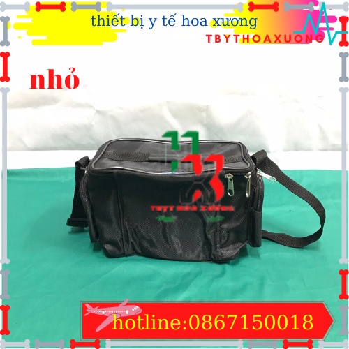 Túi Cứu Thương Cỡ Nhỏ 25x15x19cm - Túi Y Tế ( Màu Đen)