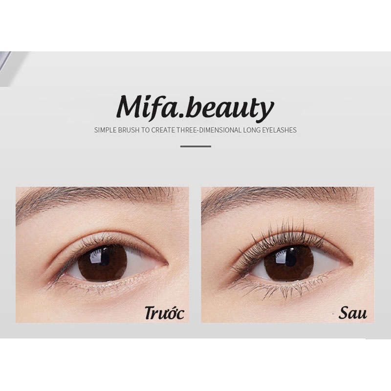 Mascara chuốt mi Bobeini vỏ xanh làm cong, dài mi, lâu trôi chính hãng Lameila Mifa