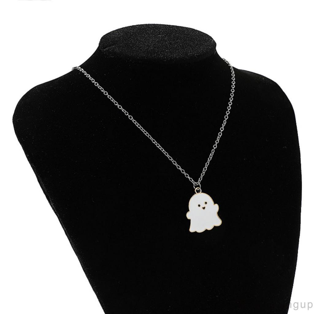 Vòng cổ mặt hình ma hoạt hình tinh tế thời trang unisex