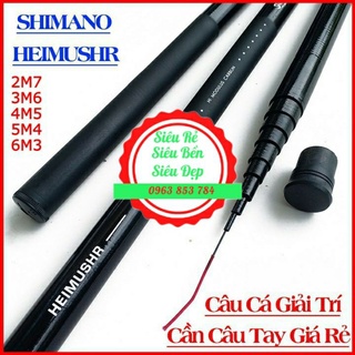 [SALE] CẦN CÂU TAY CACBON SHIMANO -DAIWA 3H-4H, HÀNG CHẤT LƯỢNG, MẪU MÃ ĐẸP.