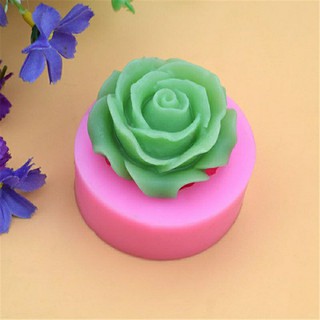 Khuôn silicon hoa hồng 3d