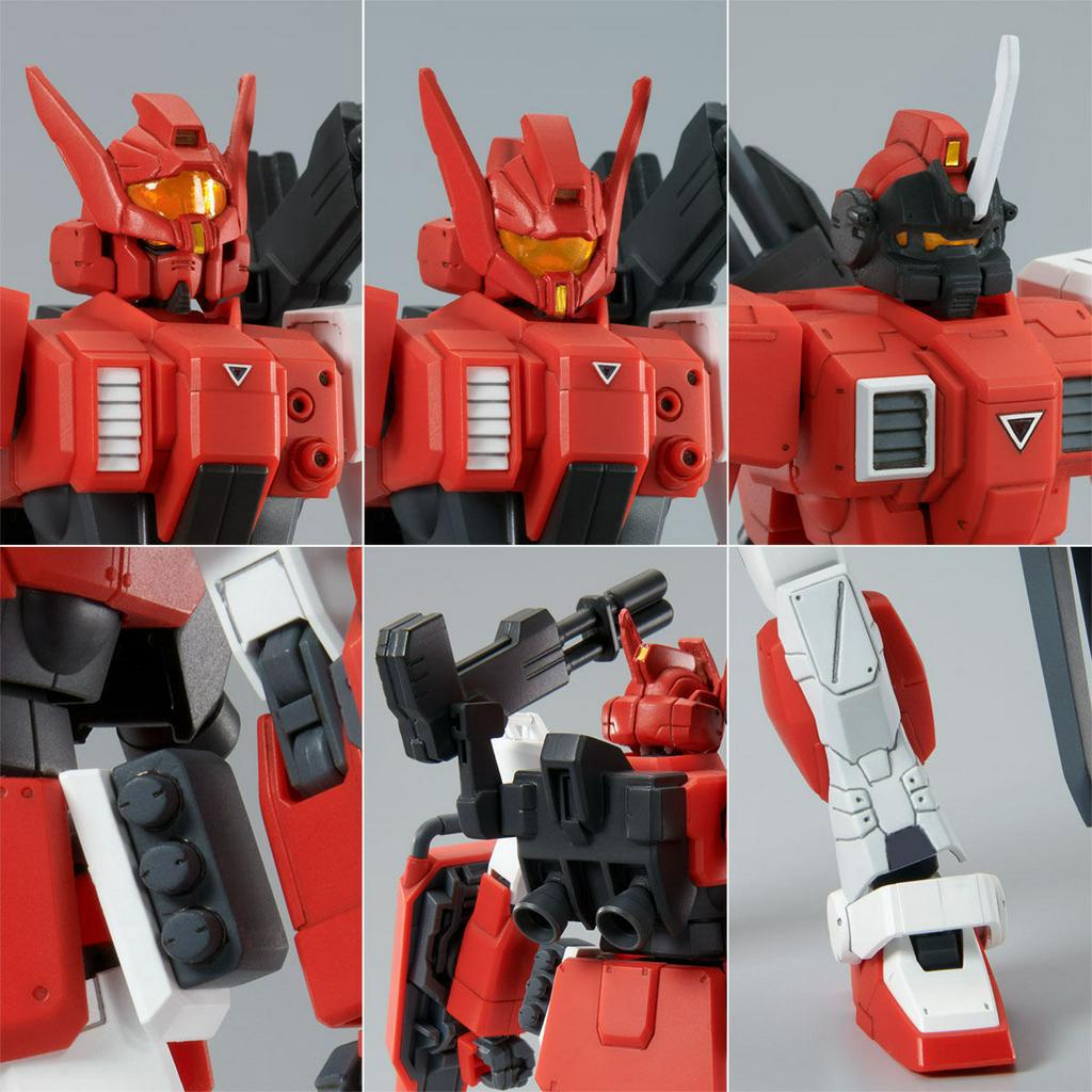 Mô hình lắp ráp Gundam HG UC Red Giant 03rd MS Team Set