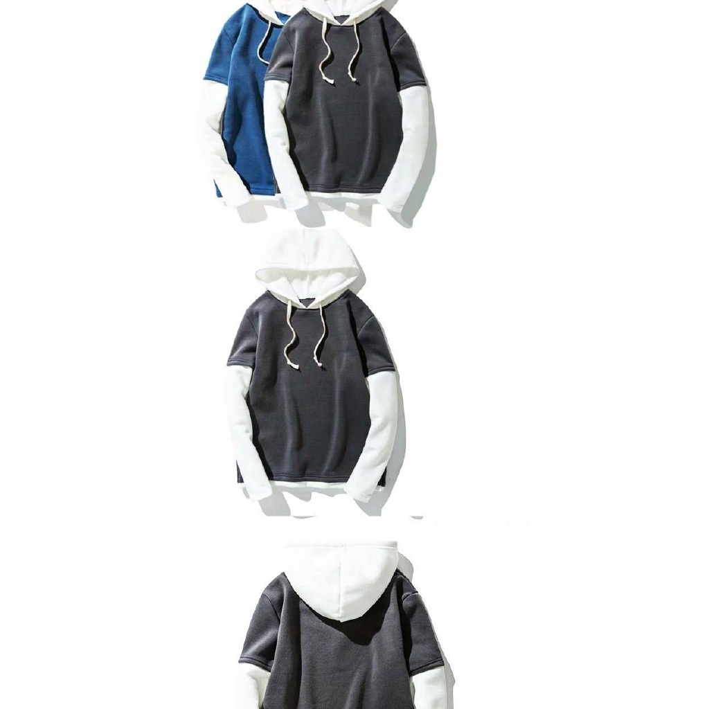 Áo Hoodie Giả Nhiều Lớp Thời Trang Mùa Thu Cho Nam