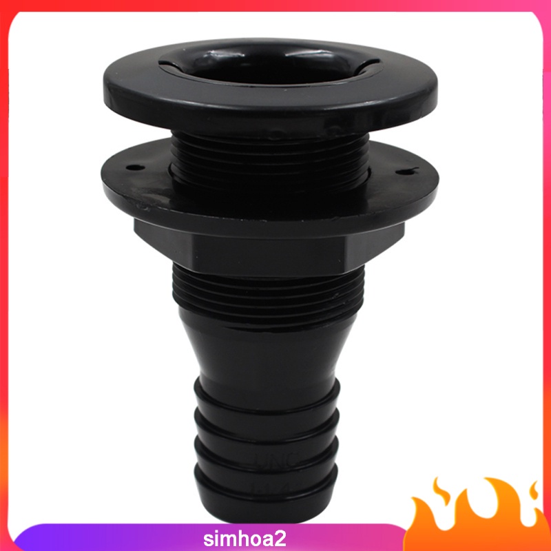 Đầu Nối Ống Bơm Thay Thế Màu Đen 3 / 4 '' Cho Tàu Thuyền