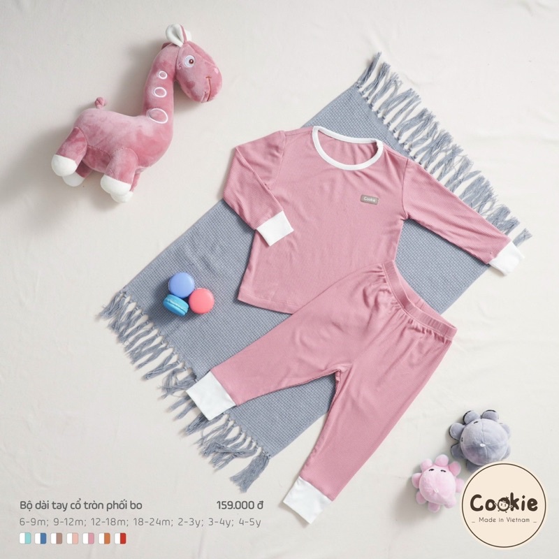 Cookie - Bộ dài tay cổ tròn phối bo CK333159