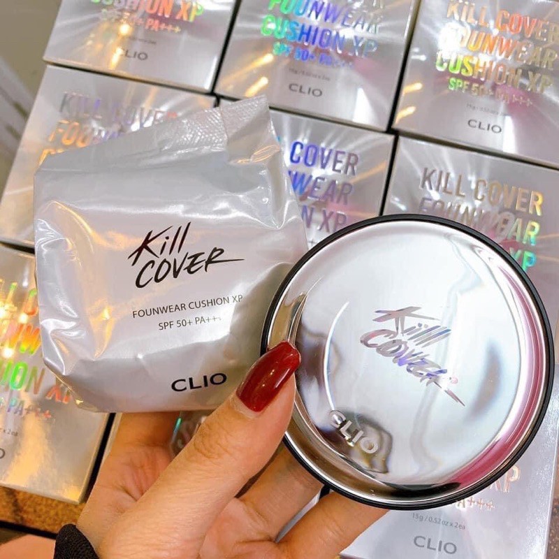 [Tặng kèm lõi] Phấn Nước Clio Kill Cover Founwear Cushion XP SPF50+ | BigBuy360 - bigbuy360.vn