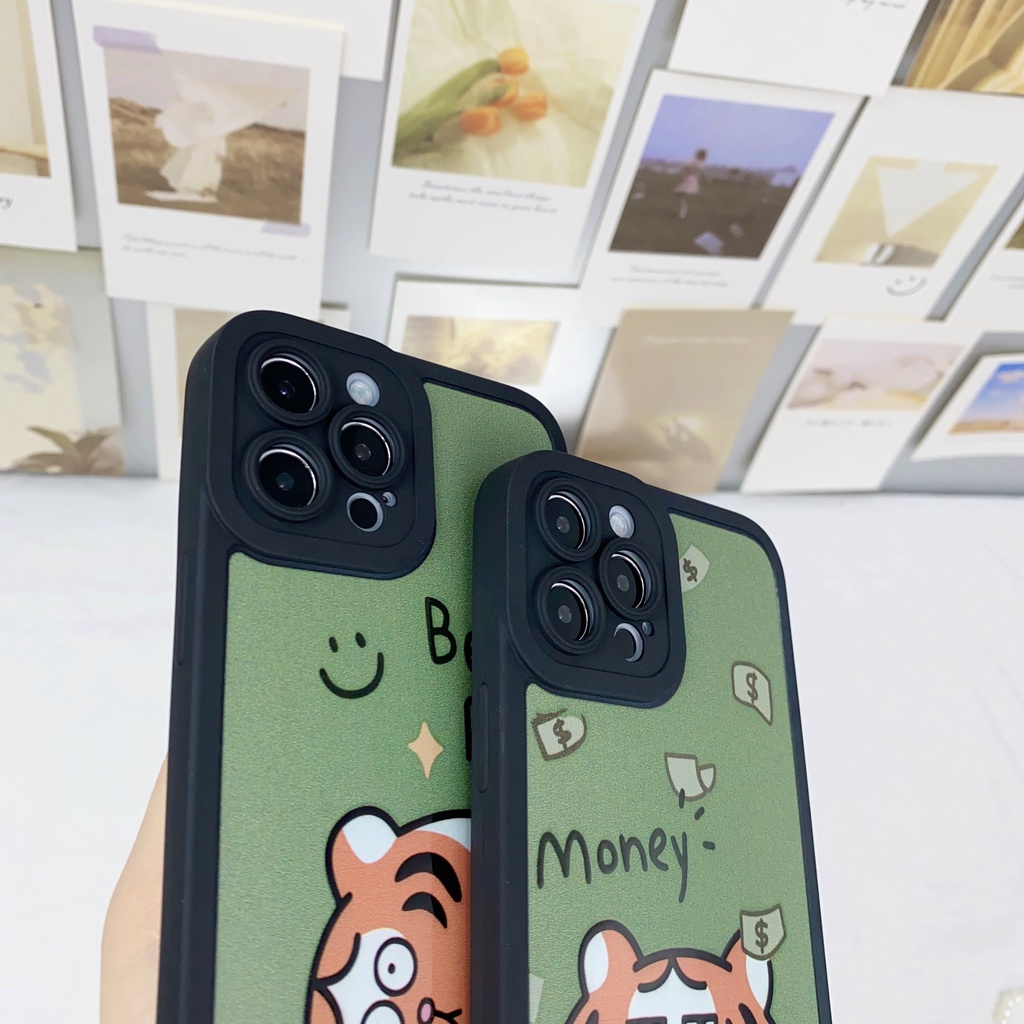 Ốp lưng iphone Hổ béo Rich in bóng viền vuông 6/6plus/6s/6splus/7/7plus/8/8plus/x/xr/xs/11/12/13/pro/max/pro max
