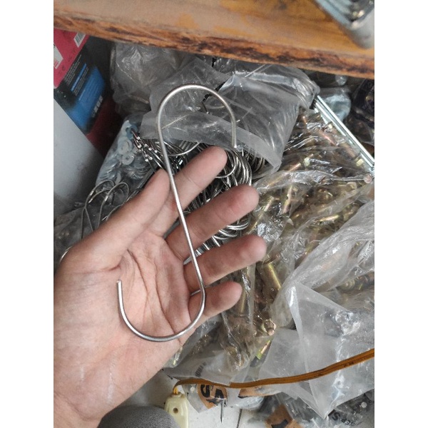 Móc inox chữ S,móc nồi,móc sản phẩm
