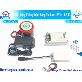 Bộ chống trộm laze còi báo động