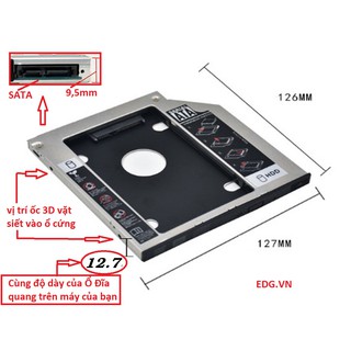 Khay Ổ Cứng thay cho ổ đĩa CD , Caddy Bay