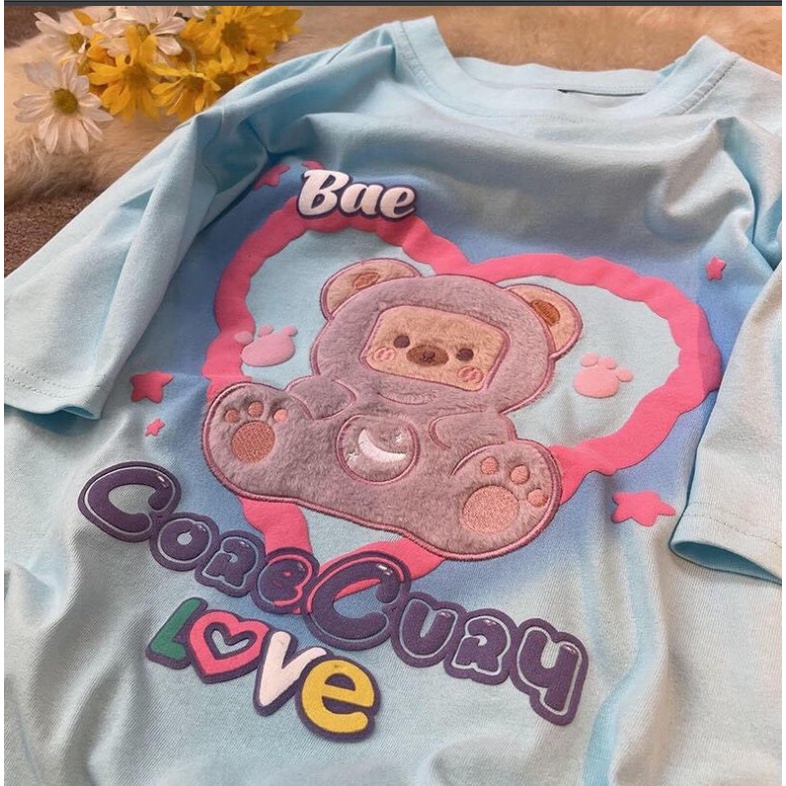[RẺ VÔ ĐỊCH]  Áo phông Gấu Love