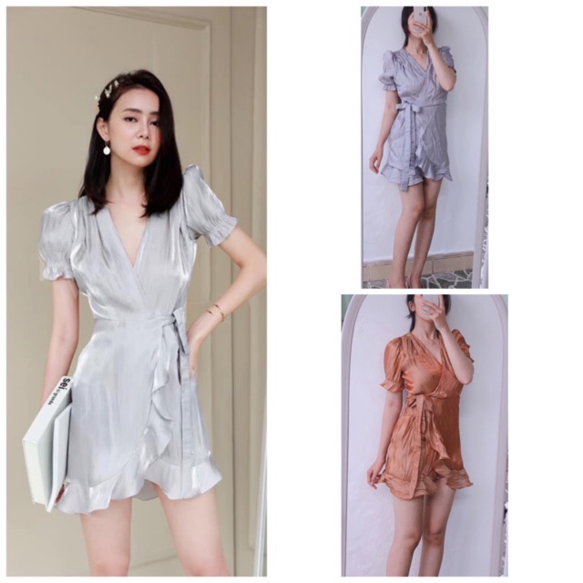 ĐẦM ĐẮP TÀ FORM XUÔNG THẮT EO CHẤT TƠ MỀM