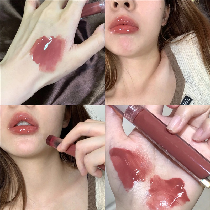Local Stock Cash on Delivery Cherrylove Son Môi Màu Nude Mềm Mượt Dưỡng Ẩm Không Thấm Nước