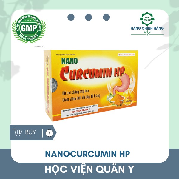 Nano Curcumin HP Học Viện Quân Y