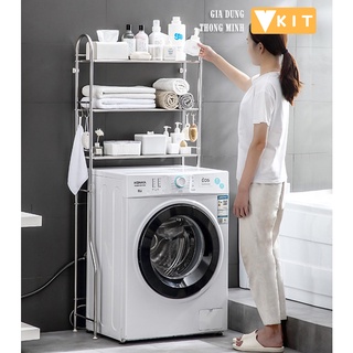 Kệ để đồ trên toilet, kệ để đồ máy giặt inox SUS 304