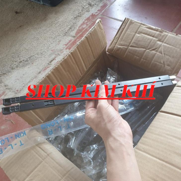 Phụ kiện cửa nhôm Chốt rút cửa phụ nhôm hệ KL(25-42cm)