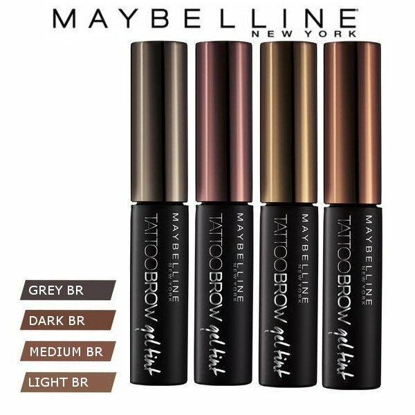 Gel Xăm Chân Mày Tạm Thời Màu Nâu Maybelline Tattoo Brow Gel Tint 5ml | BigBuy360 - bigbuy360.vn